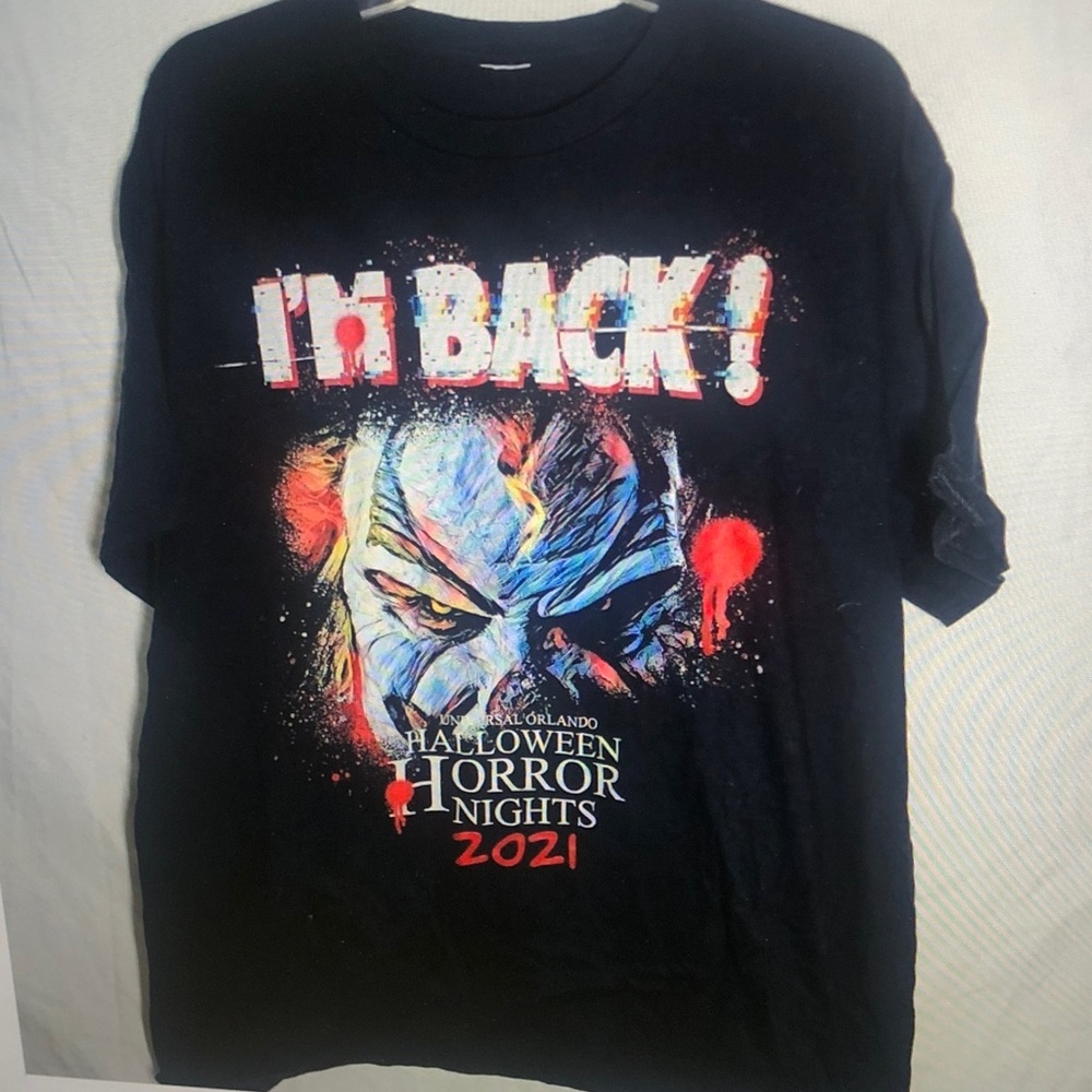Halloween Horror Nights 2021 Black T-Shirt